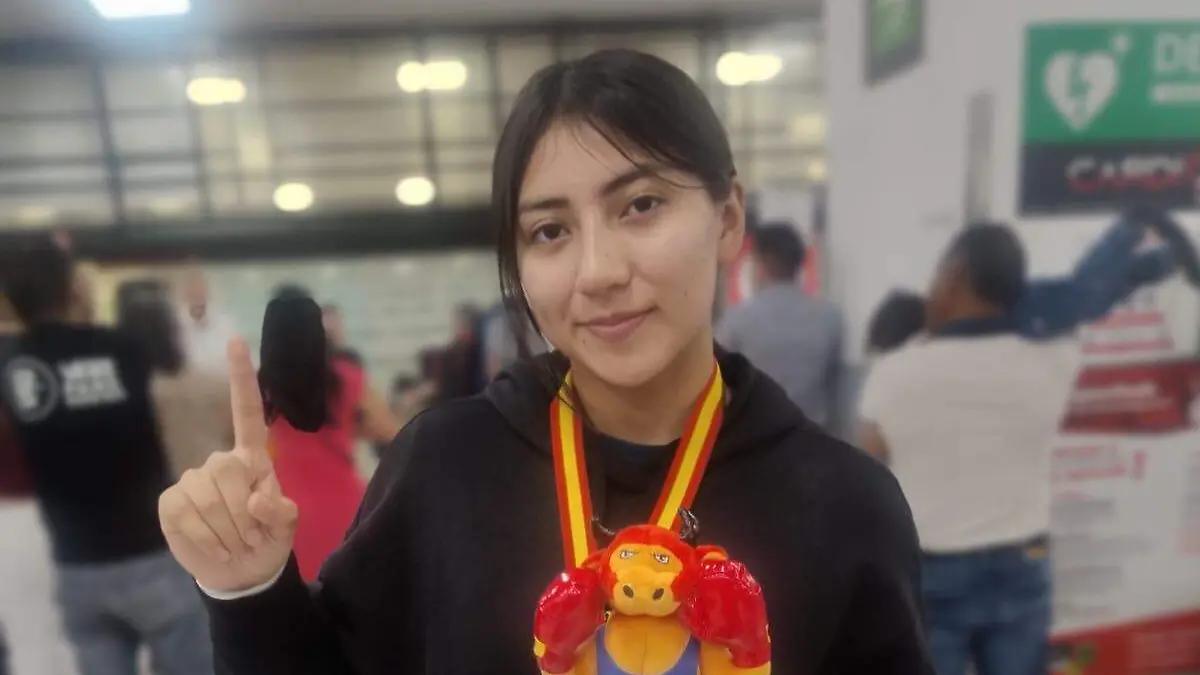 ¡Medalla de oro para Morelos! Alisma Contreras triunfa en combates del ‘Torneo Boxam’