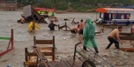 Cientos de argentinos quedaron varados en Bolivia, luego de que se reportara una crecida en el río Bermejo