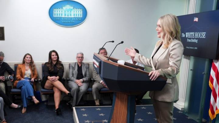 Watch live: White House news briefing