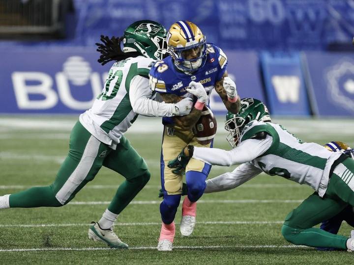 Roughriders blow opportunity to sweep CFL series with Blue Bombers