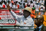 Ivory Coast’s leader urges youth to vote in key election, touting himself as best choice