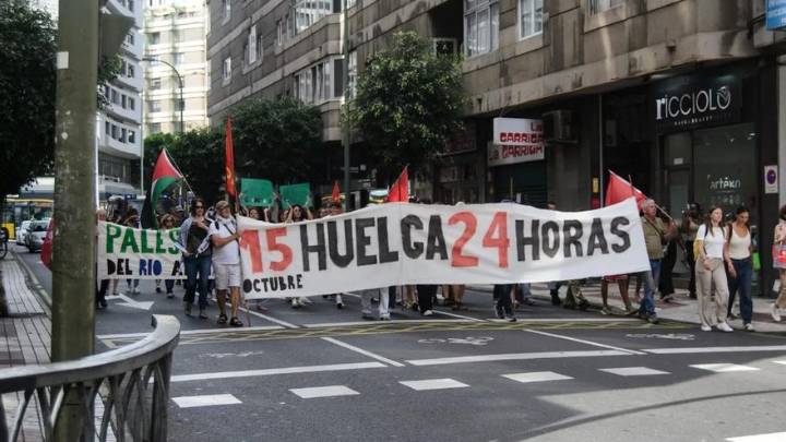 Manifestación por Palestina de este 15 de Octubre de 2025 en Las Palmas de Gran Canaria