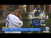 Memorial grows for San Bernardino County deputy shot and killed responding to call