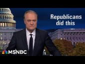 Lawrence: Trump and GOP effectively taking food from Americans as shutdown cuts to food stamps loom