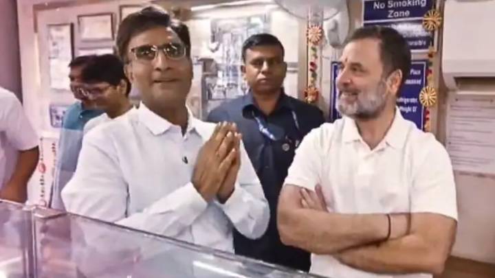 ‘Most eligible bachelor’: Ghantewala sweet shop owner tells Rahul Gandhi, ‘Please get married soon, we are…’