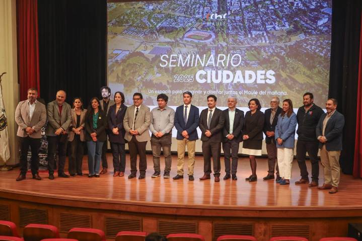 Con éxito se realizó el Seminario Ciudades 2025: Inteligencia Territorial para la Transformación del Maule