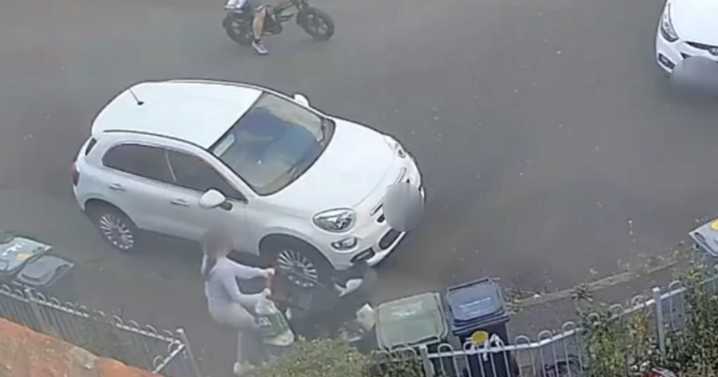 Mum 'threatened with stabbing by man on e-bike' as she walked with baby in pram