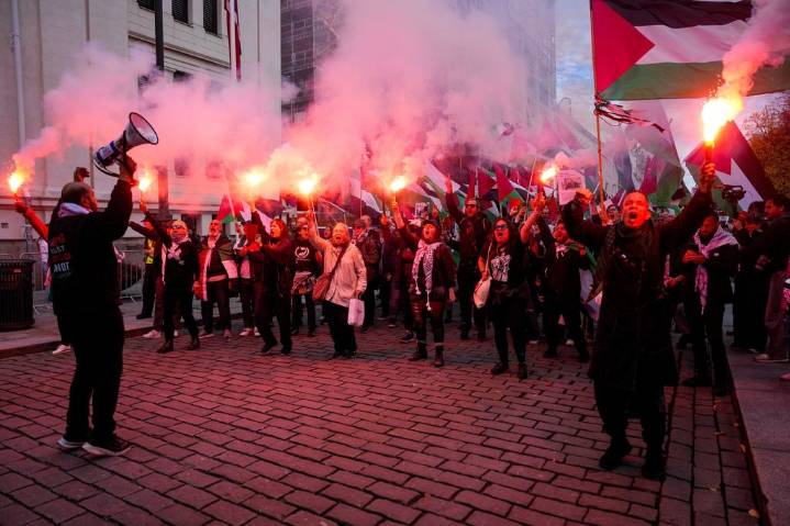 Pro-Palestinian protesters march to stadium ahead of World Cup qualifier between Norway and Israel – Winnipeg Free Press