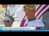 No Kings protest Charlotte: Protester explains Trump and Statue of Liberty costumes