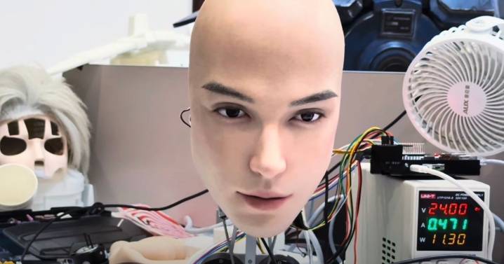 Ultra-lifelike robot face can blink, twitch and even look around eerily similar to humans