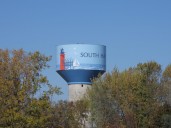 New South Haven water tower lifted into place