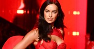 Irina Shayk Turns Heads in Bold Red Lingerie Outfit