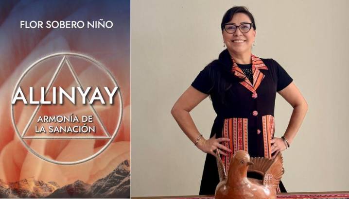 Policía Flor Sobero publica ‘Allinllay’, un libro sobre sanación