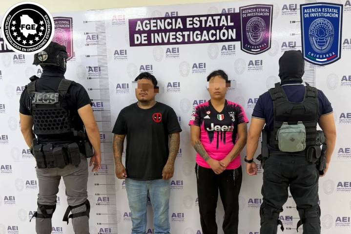 Capturan en Juárez a un hombre y una mujer involucrados en secuestros