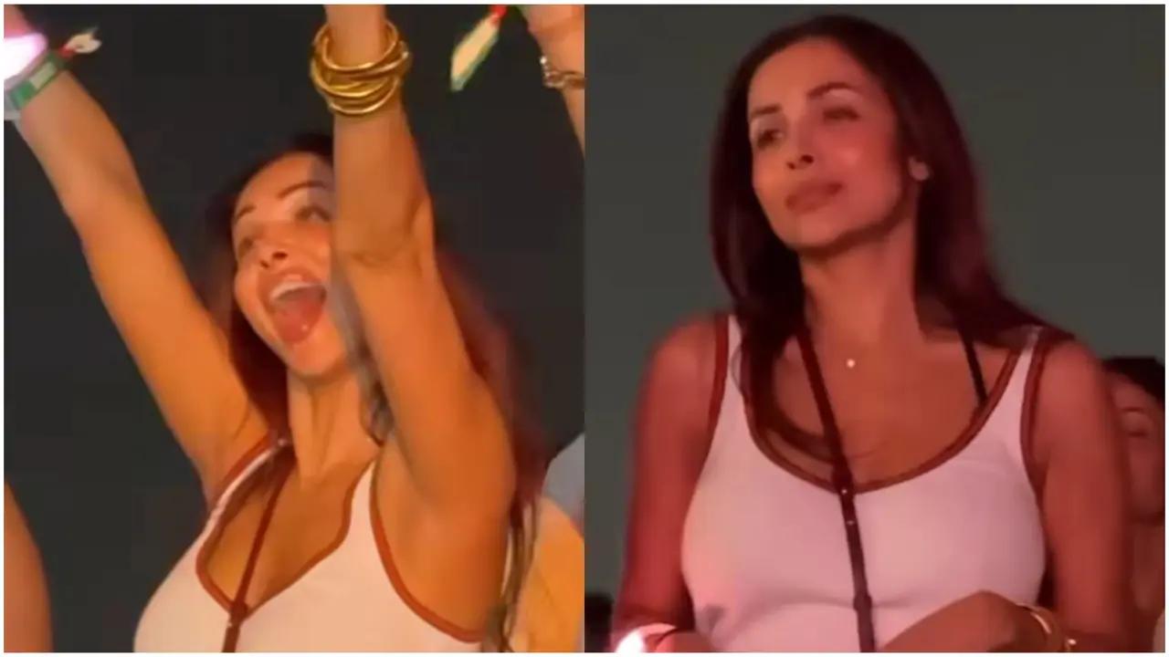 Malaika Arora steals the show, losing herself in the energetic atmosphere at Enrique Iglesias' Mumbai concert