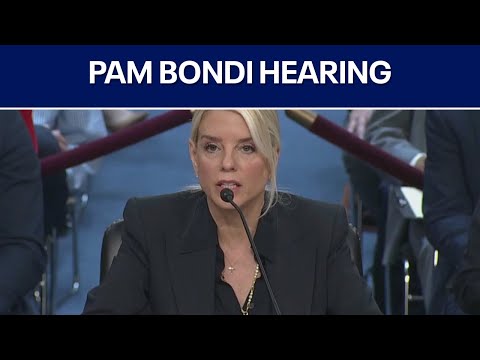 Pam Bondi, the U.S. attorney general, faced hours of questioning on Capitol Hill