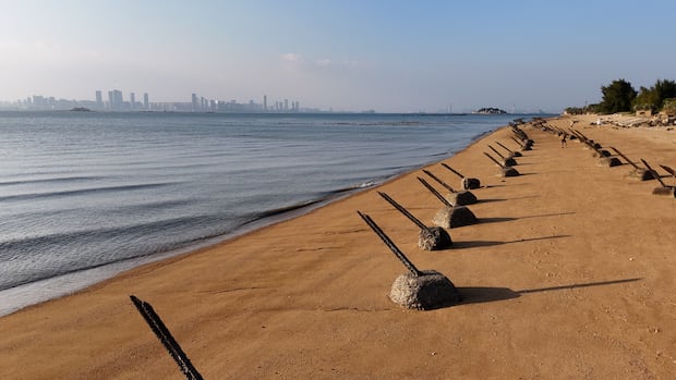 China may be rehearsing for an invasion of Taiwan — but on the potential front lines there's little panic