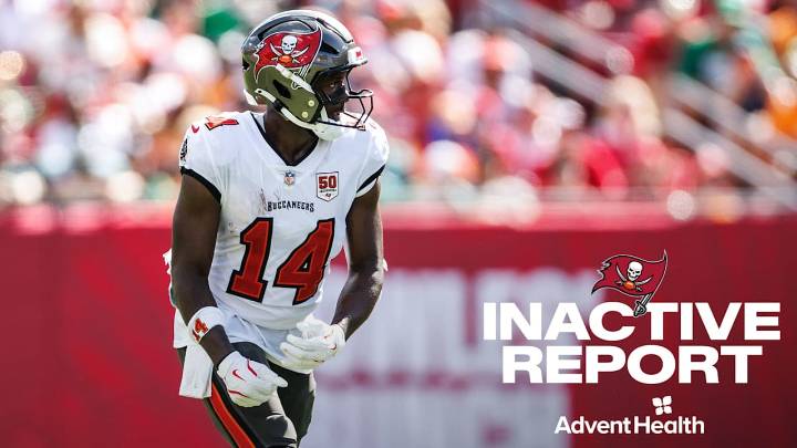 49ers-Bucs Inactives | Bucs' Offense Without Evans, Godwin, Irving