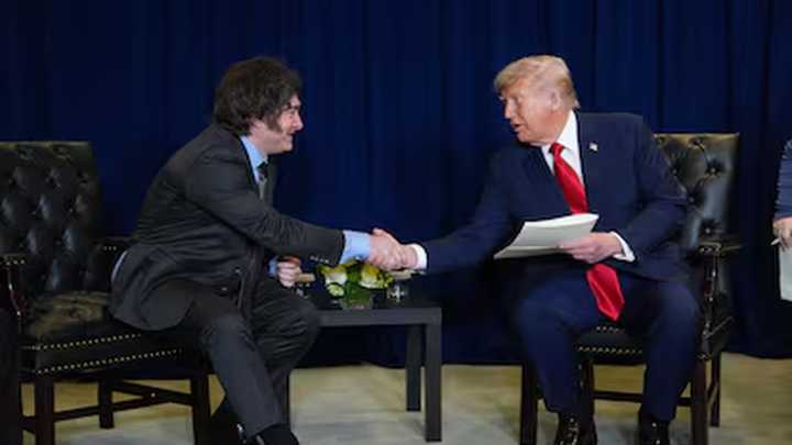 Milei se reúne con Trump en EE.UU.