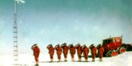 Operación 90, la epopeya argentina en el Polo Sur: grietas, clima hostil y una marcha bajo un sol fantasmal