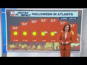 Weather forecast for Halloween