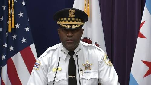 Chicago Police Superintendent Larry Snelling defends department's actions at immigration protests in press conference