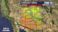 Evening weather forecast