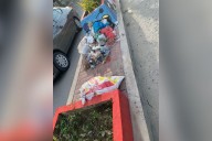 Basura en separadores vuelve a afectar la imagen urbana en la Avenida del Libertador