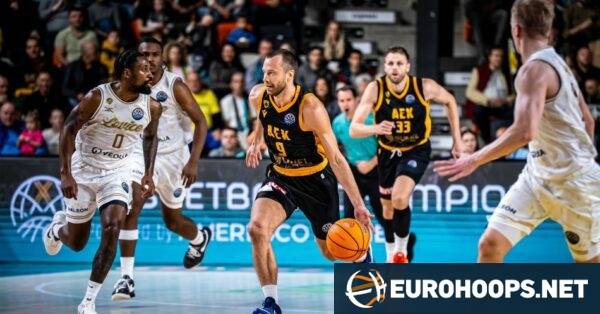 AEK survived the drama in Slovakia