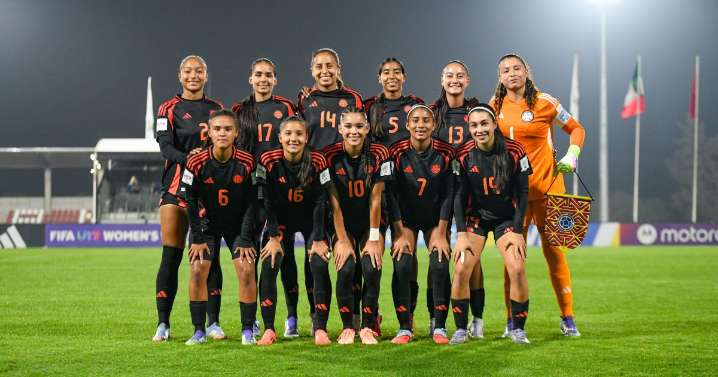 Selección Colombia femenina cayó 4-0 ante España, en el debut del Mundial sub 17
