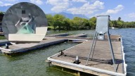 Detienen a hombre por pesca ilegal en la Presa de la Boca