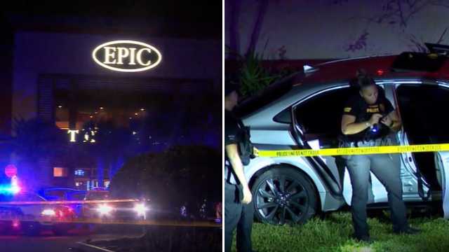 OPD investigate shooting call outside movie theater, crash