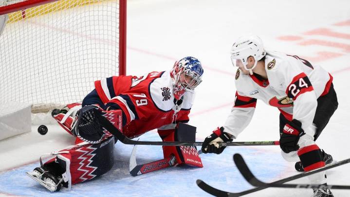 Senators rout Capitals 7-1, spoiling Alex Ovechkin's 1,500th game and denying him a 900th goal