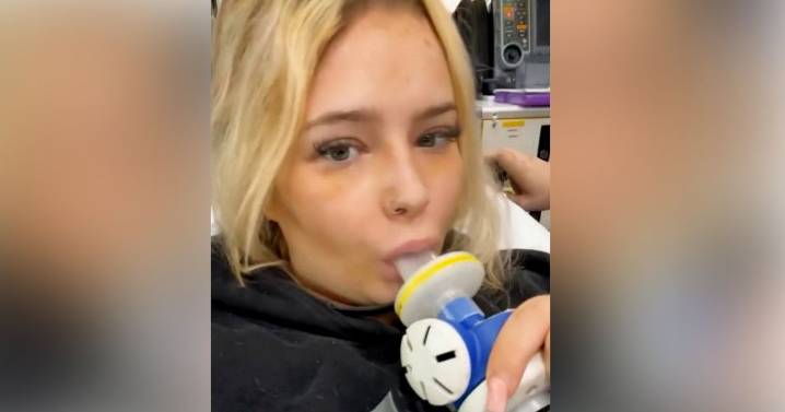 Young woman's laughing gas warning from ambulance days before death