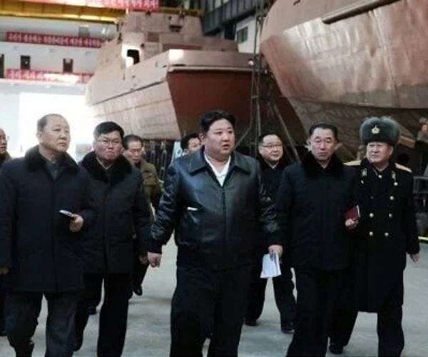 N. Korea's Kim visits destroyer built to 'punish provocations'