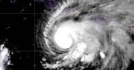 Hurricane Melissa strengthens into a Category 2 storm in the Caribbean. Maps show its forecast path.