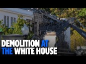 WATCH: White House Begins Demolishing Part Of East Wing For Trump Ballroom