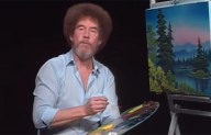 Al menos 30 pinturas originales de Bob Ross serán subastadas