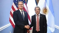 Caputo se reunió con el secretario del Tesoro estadounidense