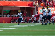 According to Michigan and Moore, Justice Haynes has entered the Heisman conversation