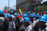Mineros informales cercaron el Congreso y exigen prórroga del Reinfo por cinco años