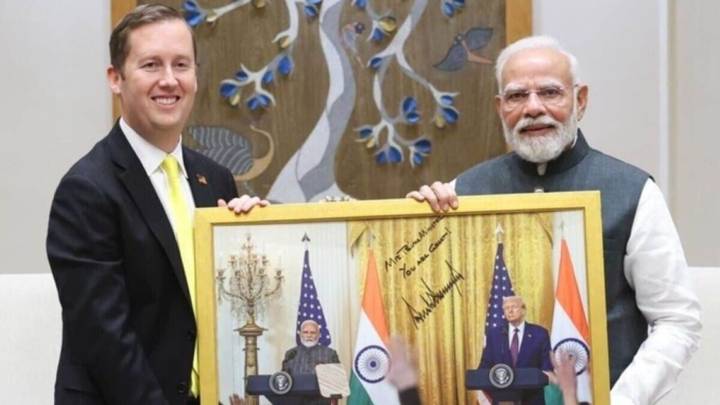 'Mr Prime Minister…’: Trump sends signed photo gift to PM Modi
