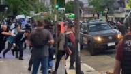 Marcelo Moretti reapareció en la sede de San Lorenzo y debió escapar en patrullero tras ser increpado por los hinchas