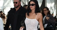 Kylie Jenner Doubles Down on Lace in Flirty Valentino Ensemble in Photos