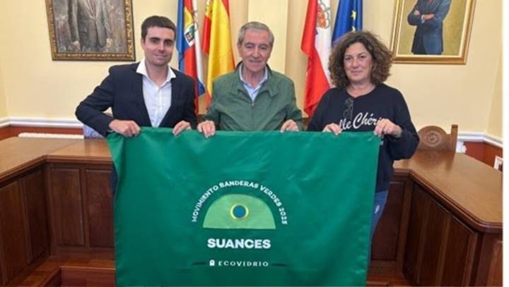El municipio se convierte en un referente en sostenibilidad tras ser reconocido con la Bandera Verde de Ecovidrio