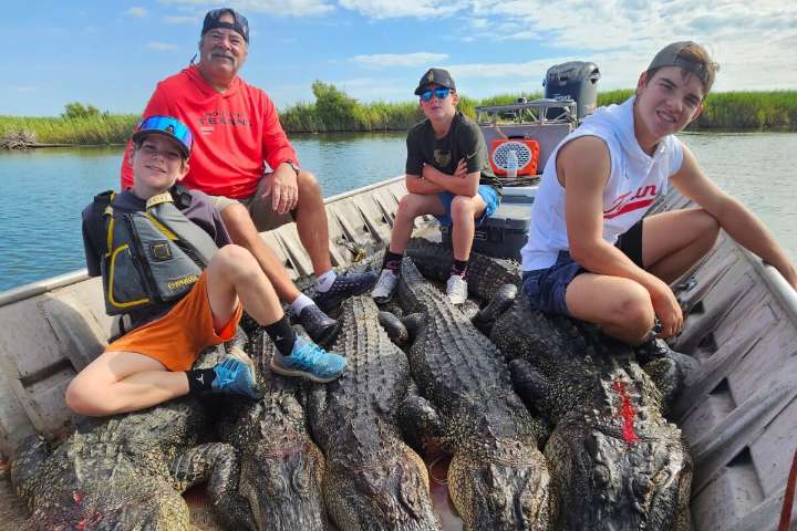 Texans Owner Cal McNair and Super Lawyer Tony Buzbee Both Go Alligator Hunting