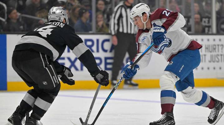 Nathan MacKinnon breaks Joe Sakic’s Avalanche record with 1st