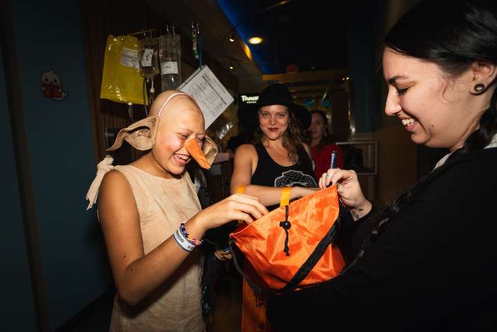 Spend Halloween at Golisano Children’s Hospital, where the kids get showered with treats (photos)