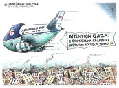 Cartoonist’s take: ‘Gaza and ceasefire’