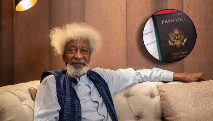 Wole Soyinka, primer africano en conseguir el premio Nobel de Literatura, denunció que EE.UU. revocó su visa